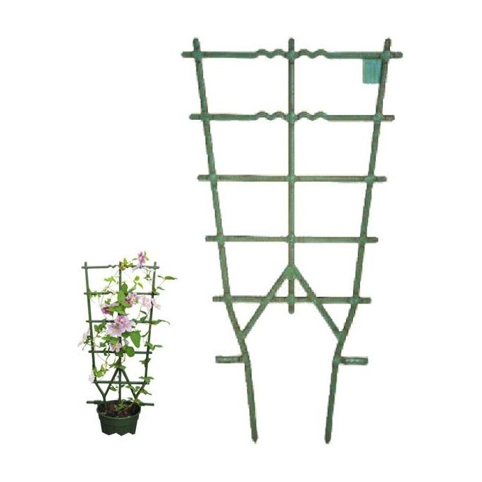 Erba Telaio vasi Rampicanti Verde cm 35 h 75