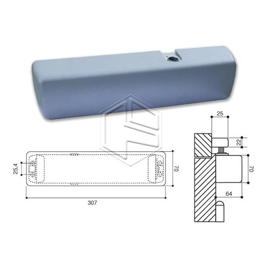 Assa Abloy Dc340 Ne Chiudiporta Aer For 2-6