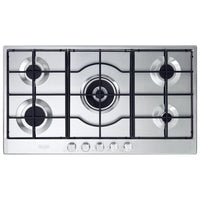 De’Longhi SLF 590 LX Acciaio inox Da incasso 90 cm Gas 5 Fornello(i)