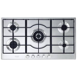 De’Longhi SLF 590 LX Acciaio inox Da incasso 90 cm Gas 5 Fornello(i)