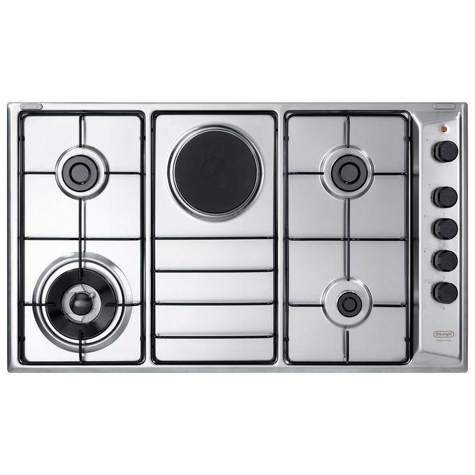 De’Longhi FLA 49 RD piano cottura Acciaio inox Da incasso 90 cm Combi 5 Fornello(i)