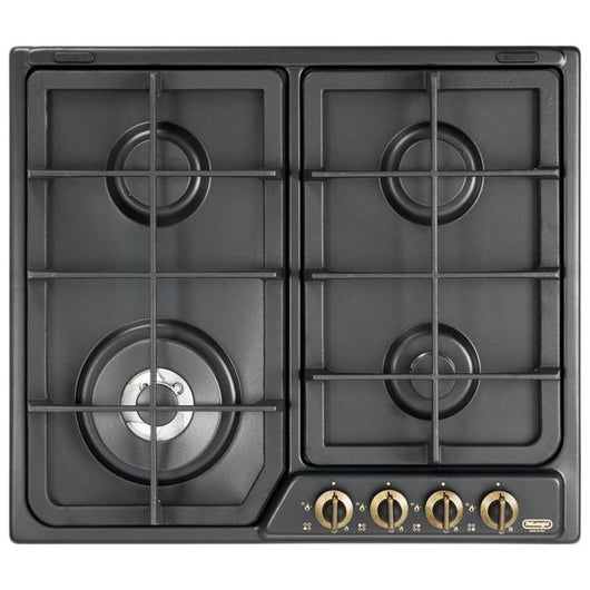 De’Longhi ANF 46 PRO piano cottura Antracite Da incasso 60 cm Gas 4 Fornello(i)