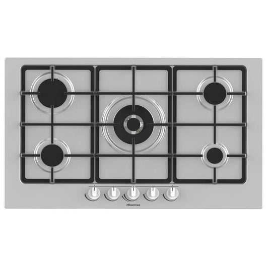 Hisense GM973XF piano cottura Acciaio inox Da incasso Gas 5 Fornello(i)