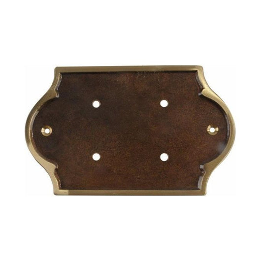 Lartistica Placca Portanumeri Ottone Bonzato P1 153x120mm