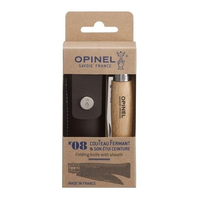 Opinel N°08 Camper/scout Legno