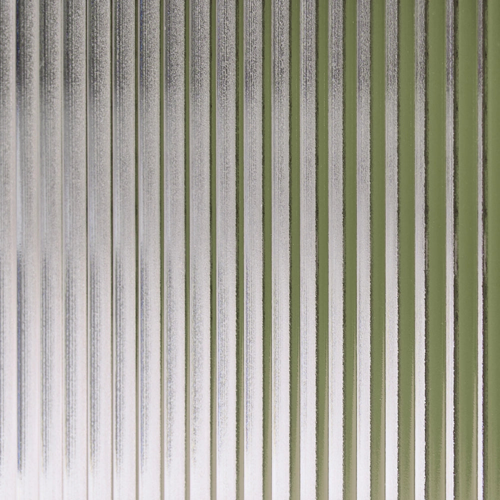 Vetrina moderna in acciaio verde e ante in vetro 90 x 31 cm stile contemporaneo industriale sala da pranzo soggiorno