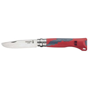 Opinel N°07 Camper/scout Rosso