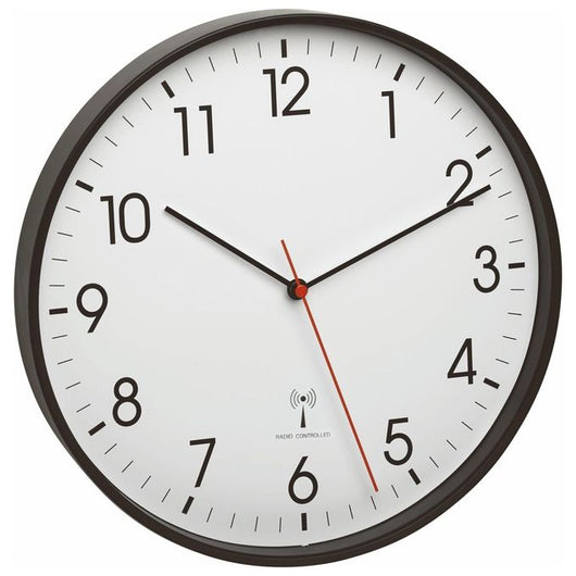 TFA-Dostmann 60.3537.01 wall/table clock Parete Quartz clock Rotondo Nero