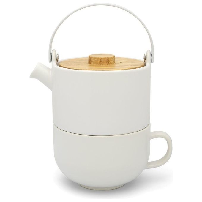 Bredemeijer Umea Set di teiere 500 ml Bianco