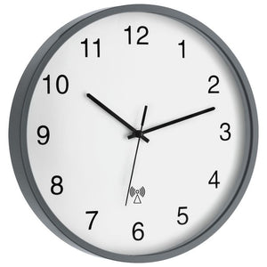TFA-Dostmann 60.3511.10 orologio da parete e da tavolo Rotondo Grigio, Bianco