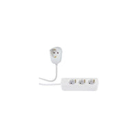 REV 0012312114 prolunghe e multiple 2 m 4 presa(e) AC Interno Bianco