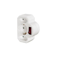Hama 00108846 adattatore per presa di corrente Tipo F Universale Bianco