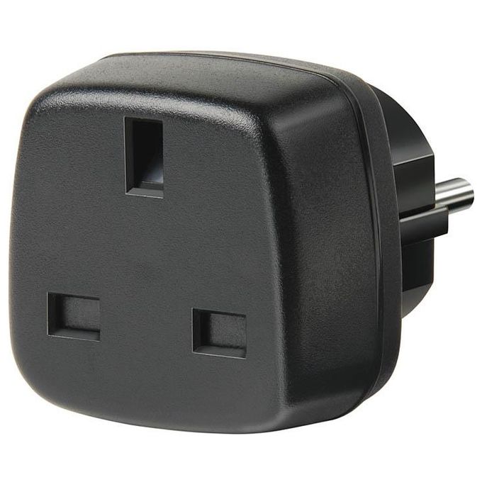 Brennenstuhl Travel Adapter GB/earthed adattatore e invertitore Nero