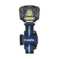 Varta WORK FLEX MOTION SENSOR H20 Nero, Blu Torcia a fascia LED