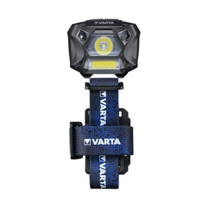 Varta WORK FLEX MOTION SENSOR H20 Nero, Blu Torcia a fascia LED