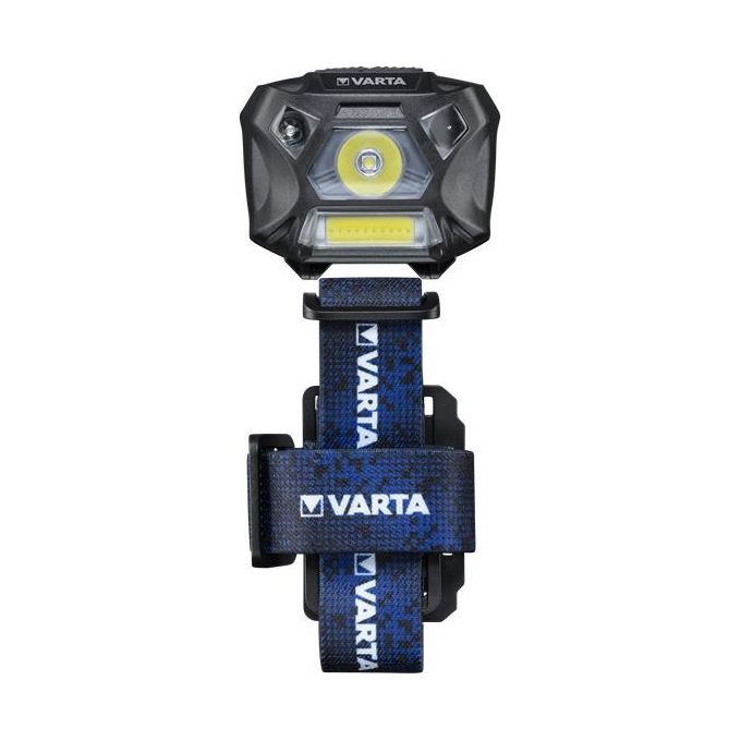 Varta WORK FLEX MOTION SENSOR H20 Nero, Blu Torcia a fascia LED