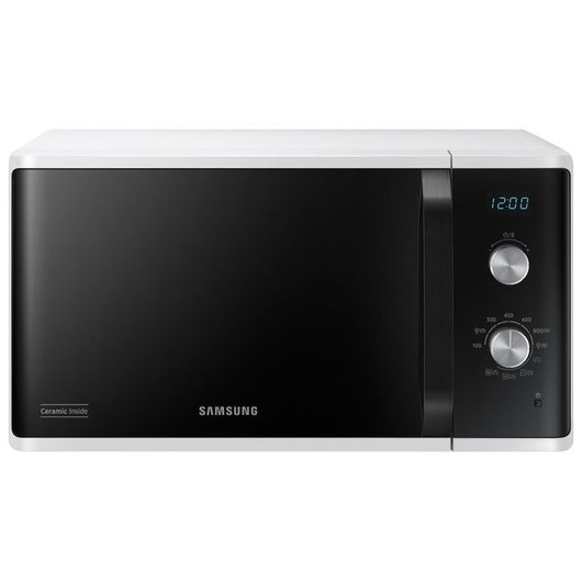 Samsung MG23K3614AW Microonde Grill Capacita' 23 Litri Potenza 800 W Dual Dial Sistema TDS Bianco