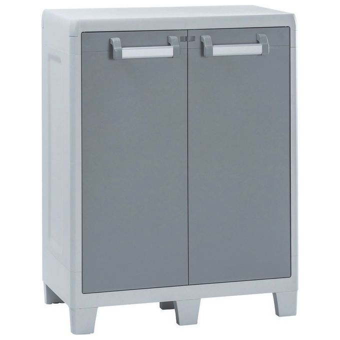 Armadio In Resina Da Esterno Urban Xl Tuttopiani Tortora 78X49Xh101