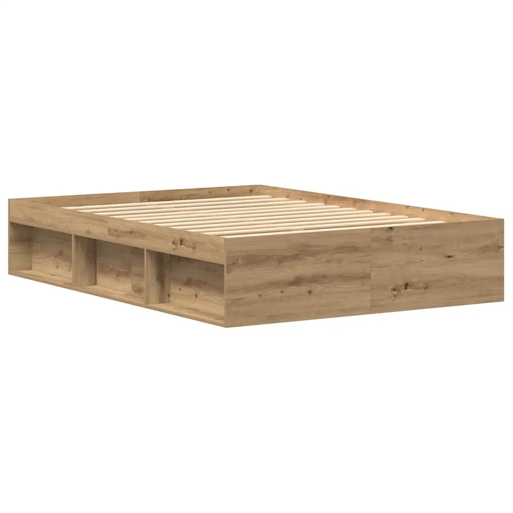 Giroletto senza Materasso Rovere Artigianale 135x190cm 3329316