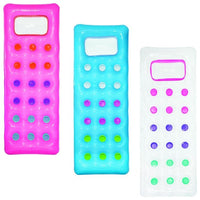 Bestway 43040 galleggiante da piscina e da spiaggia Blu, Arancione Vinile Materassino galleggiante