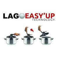 Lagostina Mia Lagoeasy'up Pentola a pressione Ø cm 22 - L 7