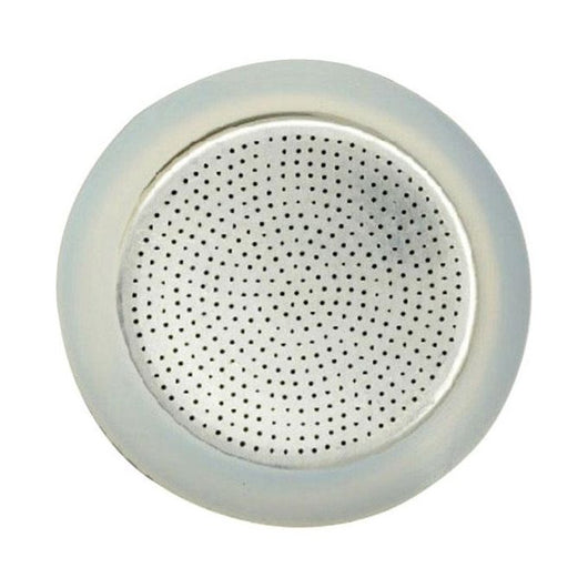 Ilsa Guarnizioni 2 Pezzi con Filtro Caffettiera Acciaio 6 Tazze