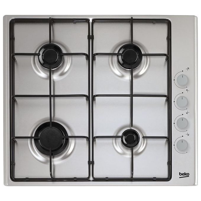 Beko HIGG641C3SX Acciaio inox Da incasso 60 cm Gas 4 Fornello(i)