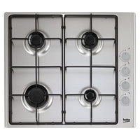 Beko HIGG641C3SX Acciaio inox Da incasso 60 cm Gas 4 Fornello(i)