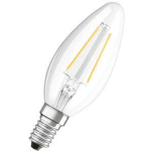 Osram STAR lampada LED Bianco caldo 2700 K 2,5 W E14 F