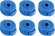 Set di 6 viti rapide per stand per tamburo - Accessori per tamburi - Kit di sostituzione per parti interne - Blu