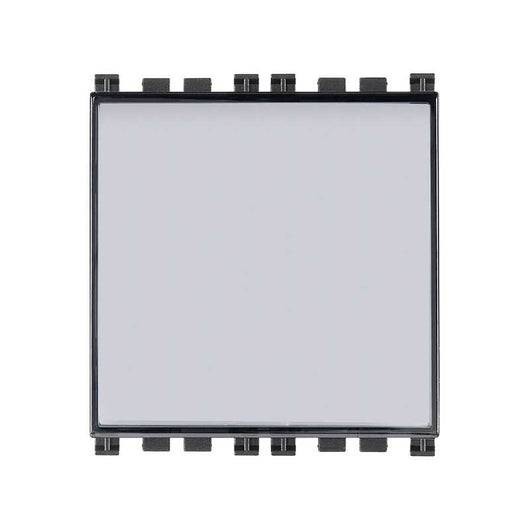 19050 Pulsante a Targhetta Luminosa 1P No 10A Grigio Arkè