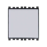 19050 Pulsante a Targhetta Luminosa 1P No 10A Grigio Arkè