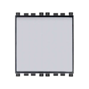 19050 Pulsante a Targhetta Luminosa 1P No 10A Grigio Arkè