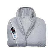 Macom 936 coperta/cuscino elettrico Coperta elettrica 100 W Grigio Microfibra