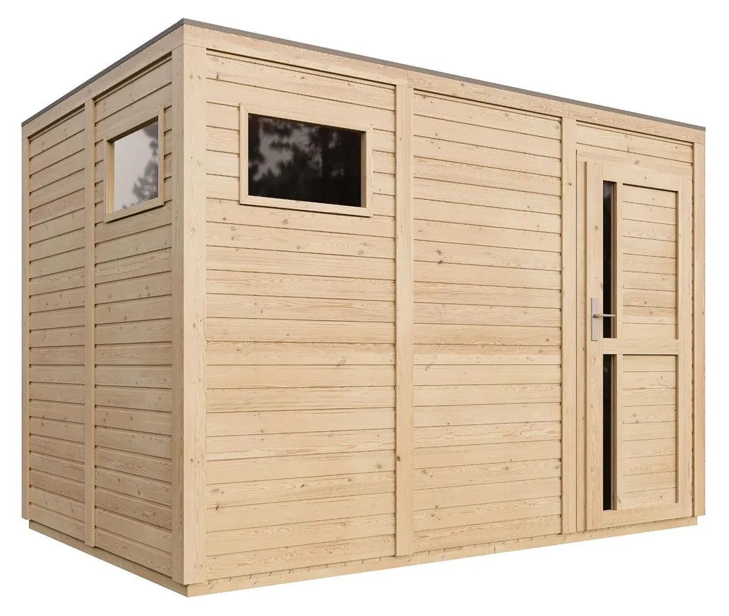 Casetta da Giardino in Legno 6,18 m² TIMBELA M326F1