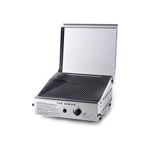 Ompagrill 4043 COVER-M Piastra di Cottura in Ghisa a Gas Gpl e Metano