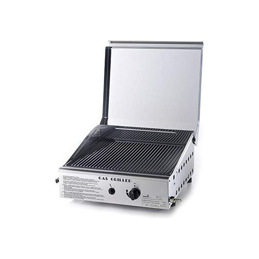 Ompagrill 4043 COVER-M Piastra di Cottura in Ghisa a Gas Gpl e Metano