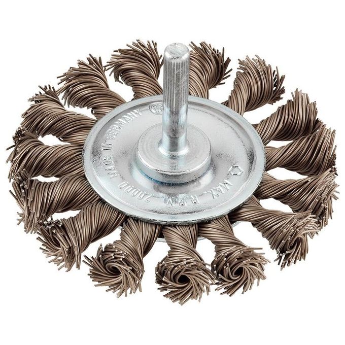 kwb 603030 Ruota a raggi di filo di acciaio Spazzola a disco 7 cm
