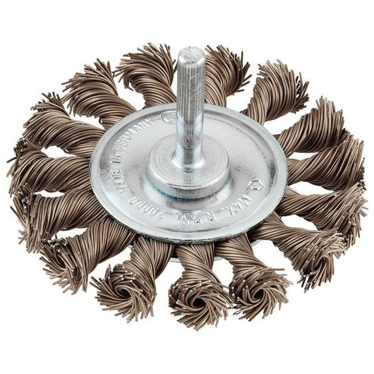 kwb 603030 Ruota a raggi di filo di acciaio Spazzola a disco 7 cm