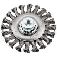 kwb 719730 Ruota a raggi di filo di acciaio Spazzola a disco 11,5 cm