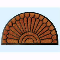 Zerbino Brixo Tiptap Cocorub Mezzaluna In Cocco E Fondo In In Gomma 45x75cm 1pz