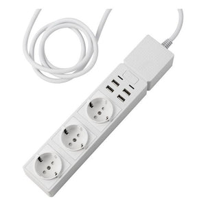 Edimax SP-1123WT prolunghe e multiple 1,5 m 3 presa(e) AC Interno Bianco