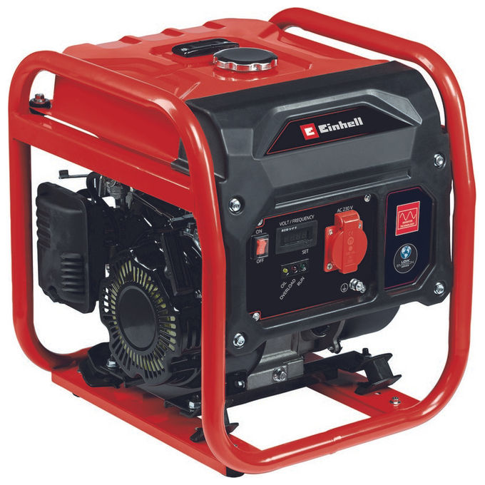 Einhell TC-IG 1100 gruppo elettrogeno 1000 W 6,5 L Benzina Nero, Rosso