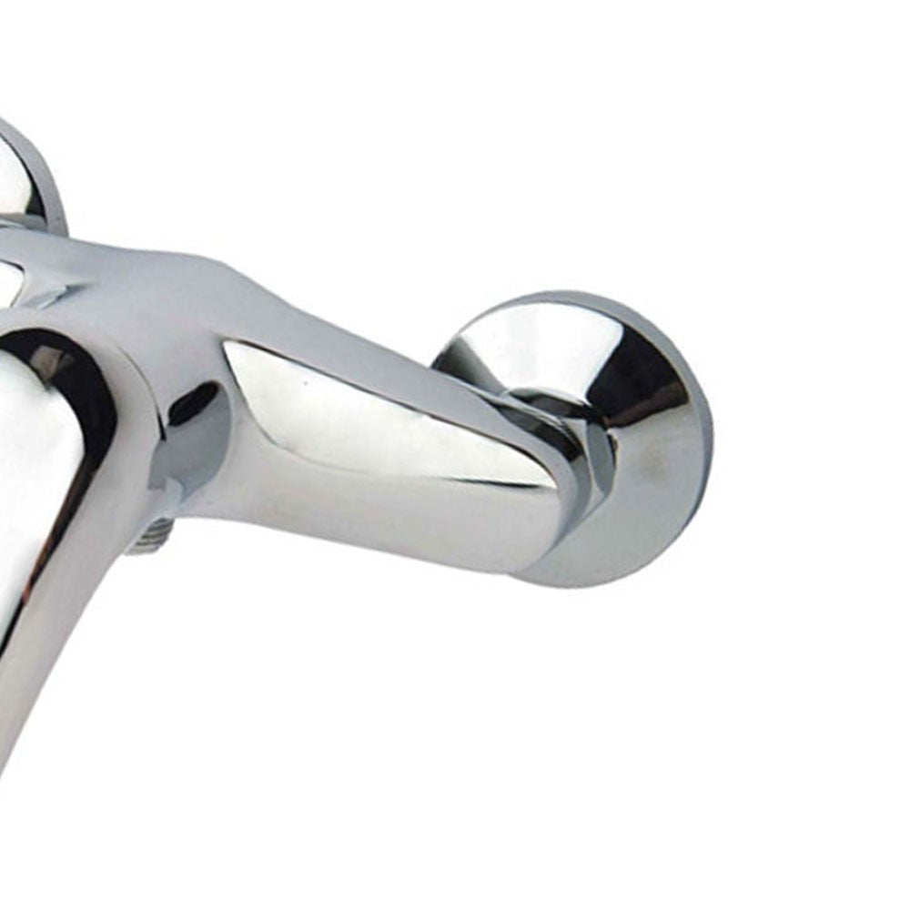 Miscelatore esterno doccia serie Titan in ottone cromato