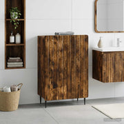 Mobiletto da Bagno ZWOLLE Rovere Fumo 59,5 x 31 x 79,5 cm 896400