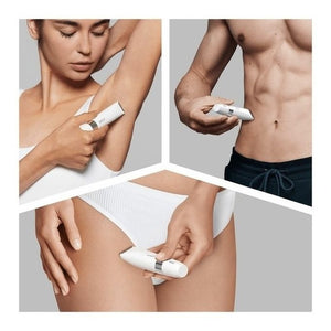 Braun Mini Rifinitore Corpo BS1000, Rifinitore Elettrico Corpo Uomo E Donna, Bianco