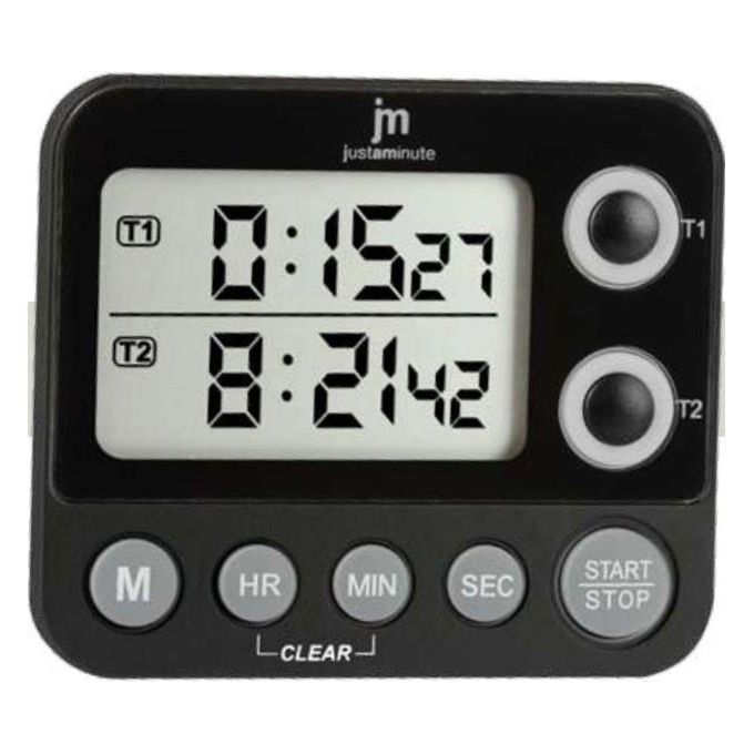 Lowell JT-5413N timer da cucina Timer da cucina digitale Nero