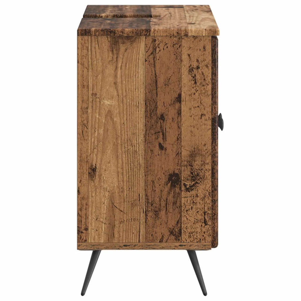 Armadio per Lavabo da Bagno BREDA Legno antico 897453