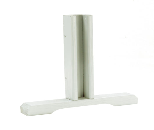 Confezione 2 Pz Base In Legno Per Sostegno Griglie Alice 36X5,5X28Cm