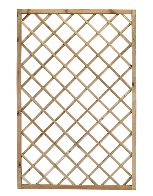 Confezione 2 Pz Grigliato Trendy Dim:: 60X180 Cm Foro 9X9 Cm Cornice 34X34